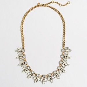 J. Crew Factory Crystal Statement Necklace